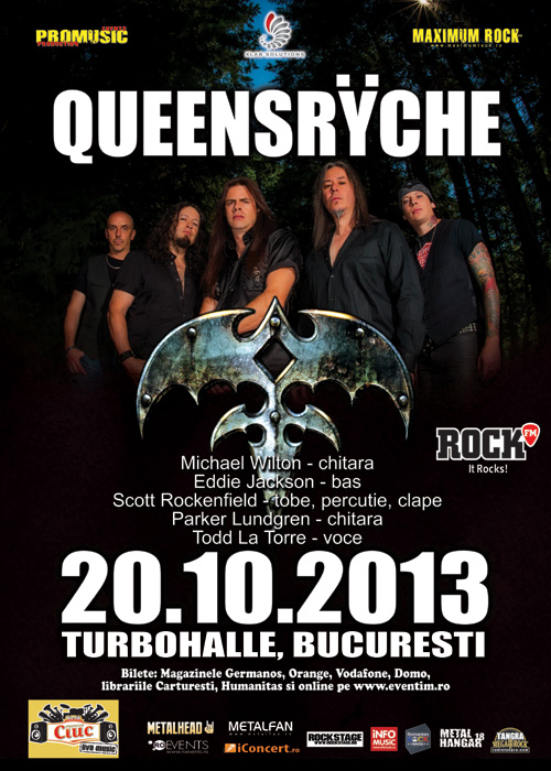 Concert Queensryche in Romania