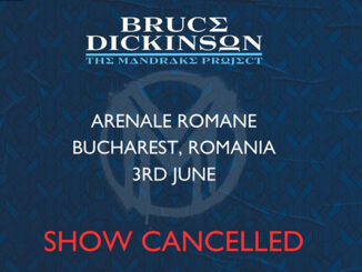 Bruce Dickinson - Cancelled