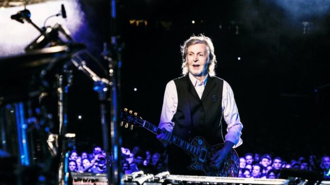 Paul Mc'Cartney anunta turneul Get Back European