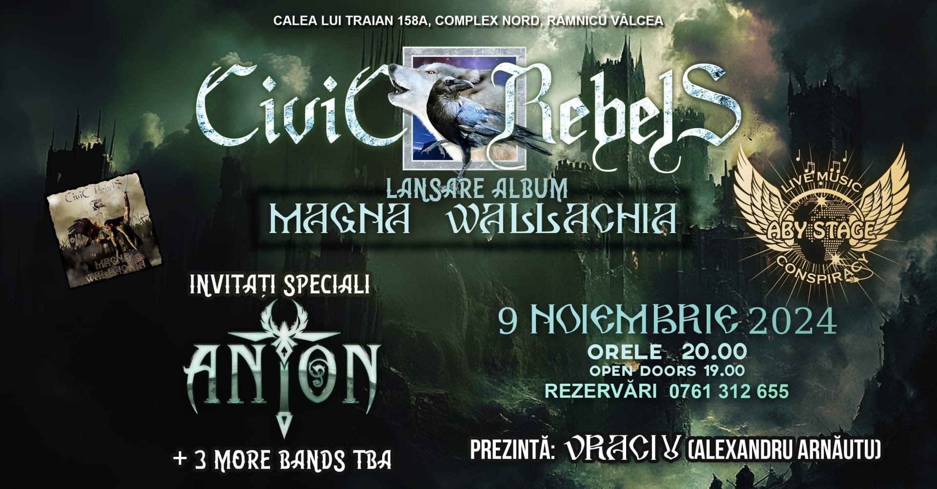 CIVIC REBELS- interviu cu Vlad Alexandrescu, liderul formației